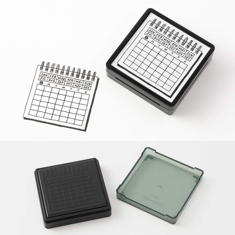 DESIGNPHIL 35399006 Midori Stamp Penetrating Stamp Calendar Pattern - Image 3